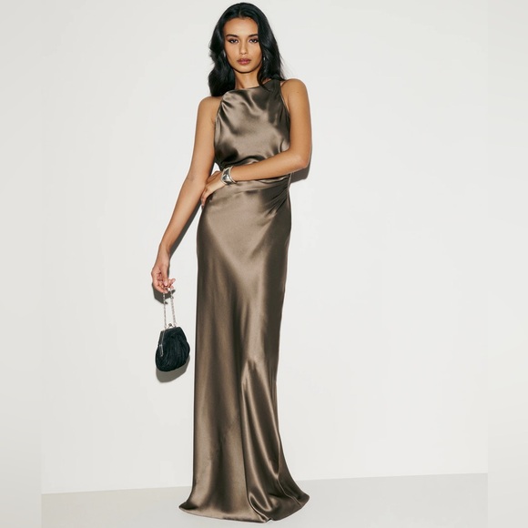 Reformation Dresses & Skirts - Reformation | NWT! Anaiis Silk Dress In Morel Size: 6